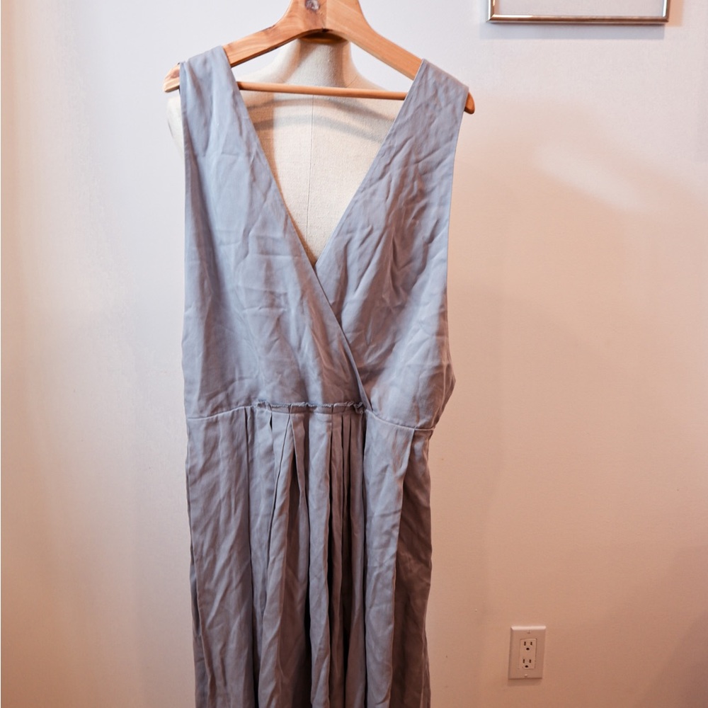 Grey color dress